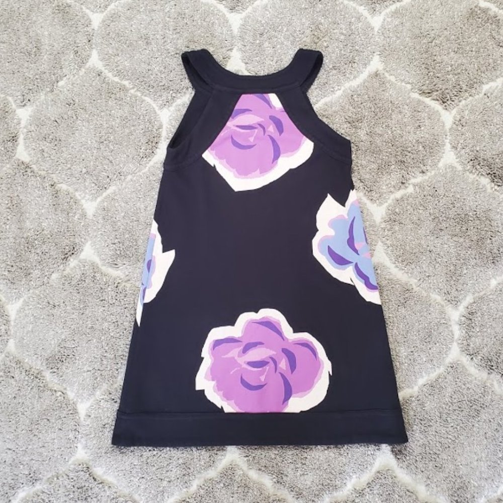 SOLD Marc by Marc Jacobs Black Floral Knit Mini Dress - Picture 2 of 8